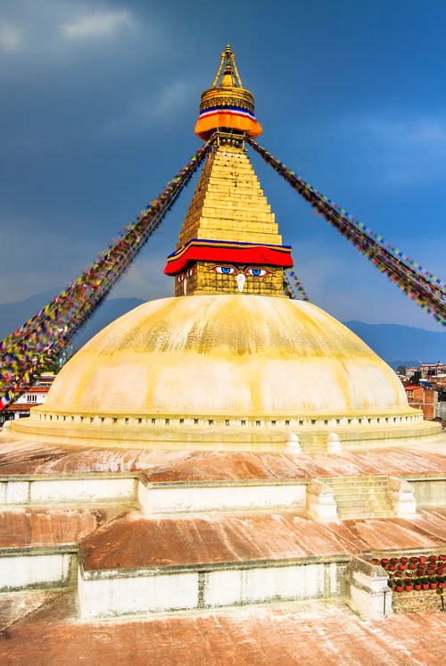 Bouddha Stupa, an UNESCO world heritage site
